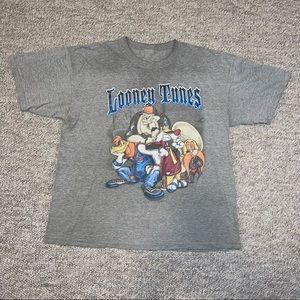 Vintage 1993 Looney Tunes  All Over Print Single Stitch T Shirt Sz XXL Cut Tag